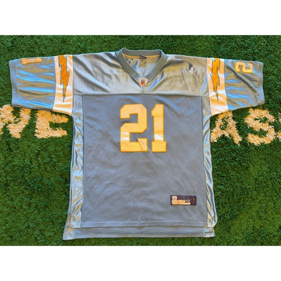 Reebok Other - Reebok NFL Jersey Mens 56 Blue Good Tomlinson 21 Chargers Powder Blue On Field